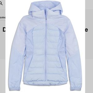 Lululemon Down For It All Jacket Lavender Dusk Size 4